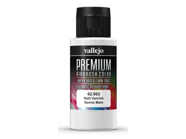 Vallejo 62.062, Transparent, Matt, 60 ml, Plastflaska, 1 styck