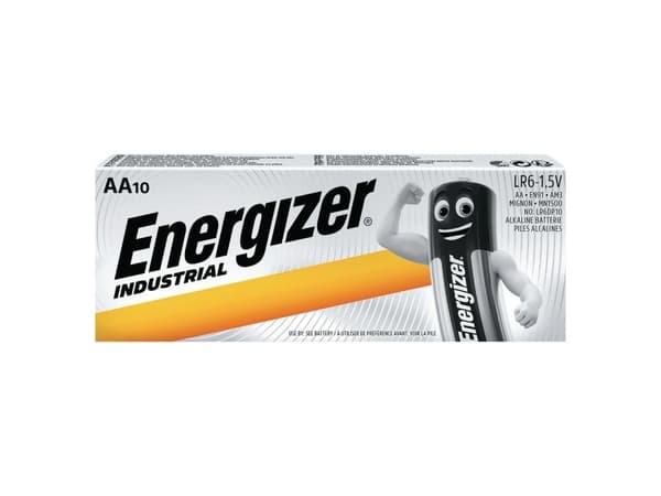 Energizer Industrial - Batteri 10 x AA-type - Alkalisk