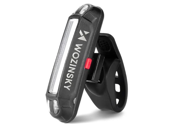 Wozinsky WSBLB2 USB-C-cykelbelysningssats fram (400 lm) och bak - svart