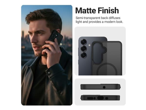Case MagSafe Samsung   Galaxy S25 black