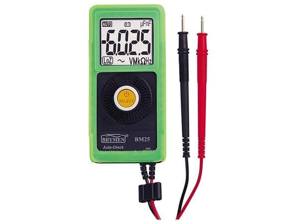Lommemultimeter ELMA 25 med auto check