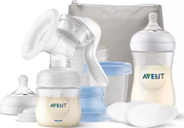 Philips AVENT SCF430/16 Manuell bröstpump, Manuell, Vit