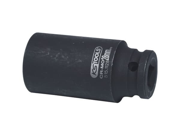 KS Tools 515.1128, Kraftpipe, Sort, 1 hoder, 1/2", Metrisk, 28 mm