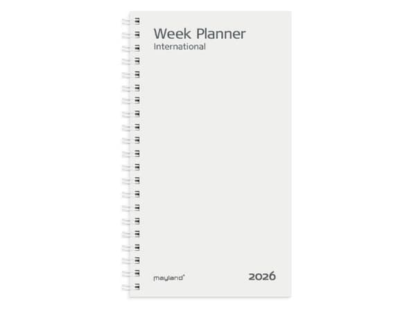 Week Planner International tværformat REFILL 2026