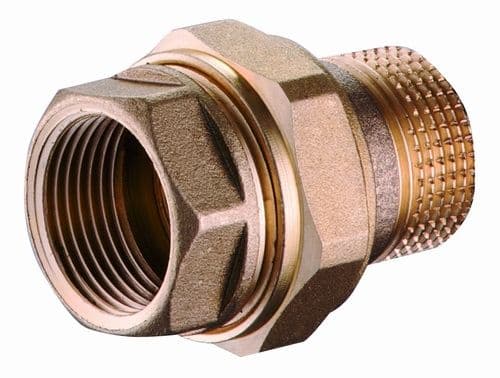 KFA skruefitting rett 1/2" innvendig 814-010-15