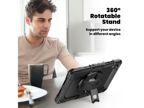 TECH-PROTECT SOLID-skal för Galaxy Tab A9+ / A11+ PLUS 11.0 svart