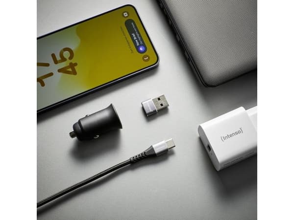 Intenso 7600013, USB-C, USB-A, Antrasitt