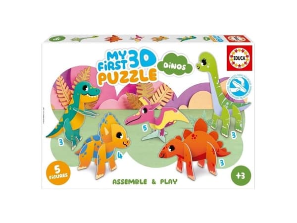 Educa 3D palapeli Lapset Baby Dinos
