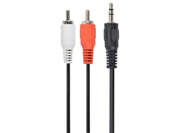 Cablexpert - Lydkabel - mini-phone stereo 3.5 mm plugg til RCA x 2 plugg - 1.5 m