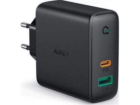 PA-D3 nätladdare 2xUSB PD 60W 5,4A (USB-A + USB-C)