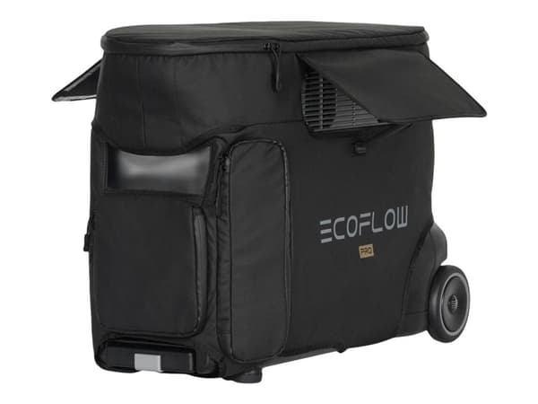 EcoFlow DELTA Pro - Rulleboks for bærbar strømstasjon - svart - for Delta Pro