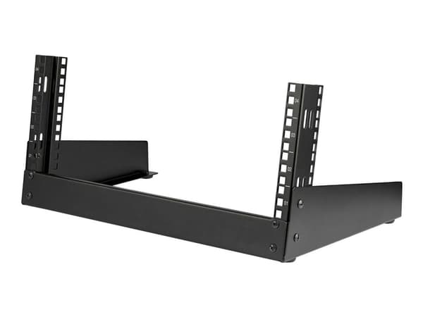 Startech 4U 19" Desktop Open Frame Rack, 2 Post Free-Standing Network Rack Switch Depth for Patch Panel/Data/AV/IT/Communication/Studio/Computer Eq...