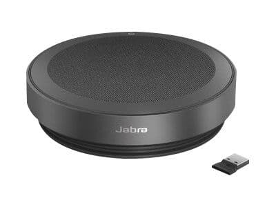 Jabra Speak2 75 MS - Högtalartelefon (handsfree) - Bluetooth - trådlös - USB-A, USB-C - mörkgrå - Certifierad för Microsoft Teams Rooms, Optimerat ...