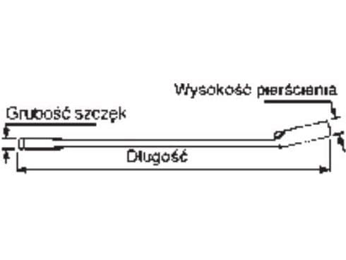 TengTools skiftenøkkel 6005; 19 mm