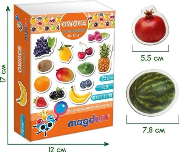 Maksik Magnets Fruit MV 6032-11