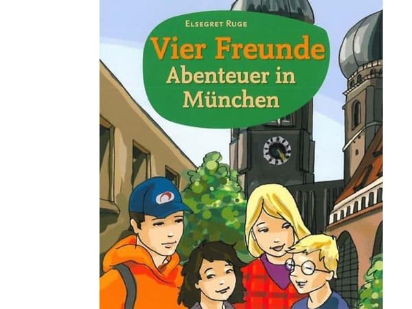 Fire venner - eventyr i München, TR 2 | Else Margrete Ruge; Elsegret Ruge | Språk: ger