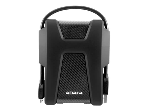 ADATA HD680 - Hårddisk - krypterat - 2 TB - extern (portabel) - USB 3.1 - 256 bitars AES - svart