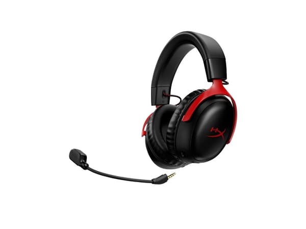 HyperX Cloud III Trådløs Headset - Svart/Rød