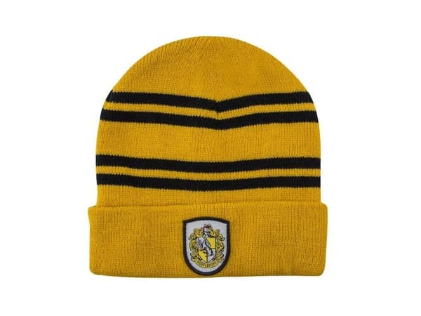 Hufflepuff mössa och handskar, vuxen