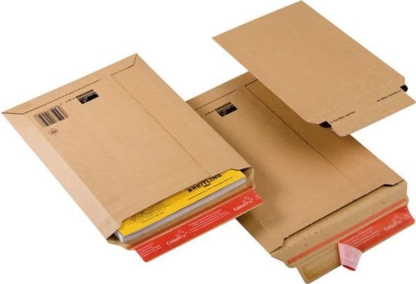 NC Envelopes Cardboard expanded envelope E4 29x40x5cm brown 100pcs. (90100737)