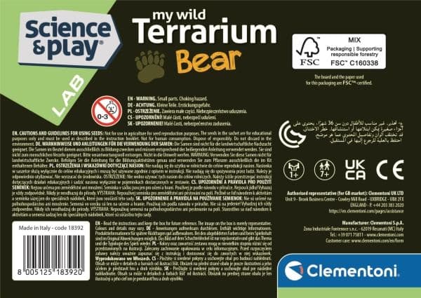 Clementoni Mini-terraariokarhu