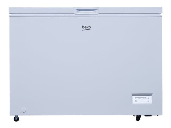 Beko CF316EWN, 308 L, 40 dB, E, Vit