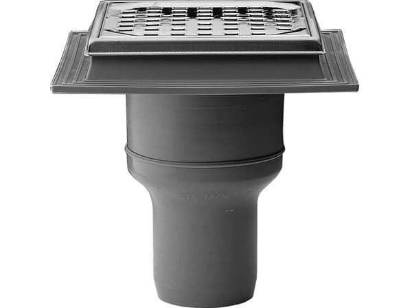 Avloppskopp Jo-flex 75 mm i PP med rostfri sil