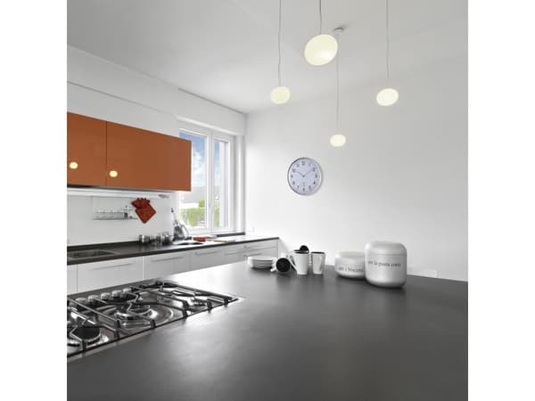 TFA-Dostmann 60.3514, Vägg, Rund, Silver, Vit, Plast, Glas, AA