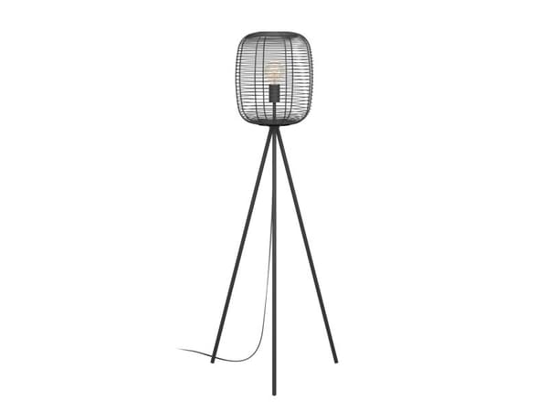 EGLO RINROE gulvlampe E27 svart