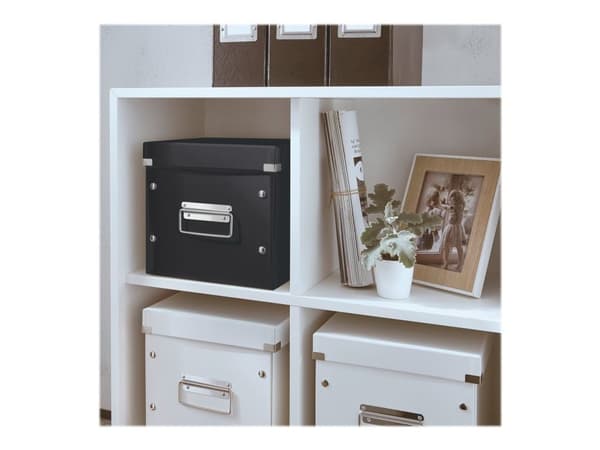 Leitz Click & Store Cube Medium - Förvaringsbox - svart