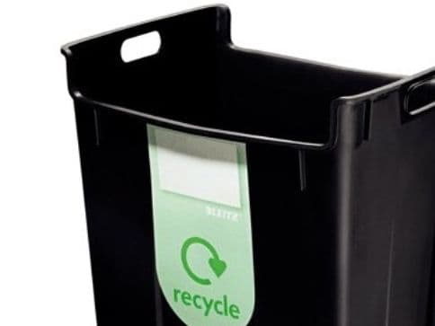 Papperskorg Leitz Basko 40 ltr. svart