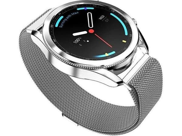 Mercury mesh-rem til Apple Watch 38/40/41 mm sølv/silver
