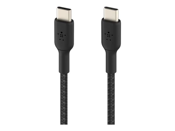 Belkin CAB004BT1MBK, 1 m, USB C, USB C, Musta
