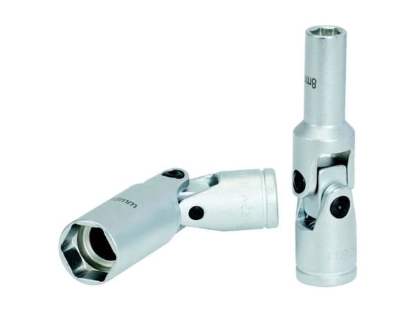 KS TOOLS 3/8" glødepluggkoblinger, korte, 75 mm, 12 mm (500.7304)