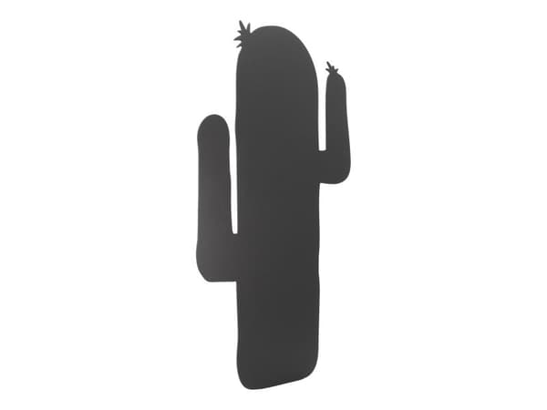 Securit® siluetti Cactus seinälaatta mustana