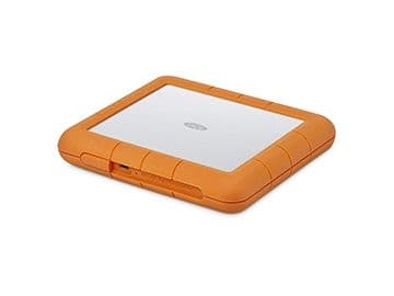 LaCie Rugged RAID Shuttle STHT8000800 - Harddiskarray - 8 TB - 2 brønner - HDD 4 TB x 2 - USB 3.1 (ekstern) - med 3 years Rescue Data Recovery Serv...