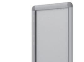 Planschram Bi-Office Klikram A3 aluminium/plexiglas silver