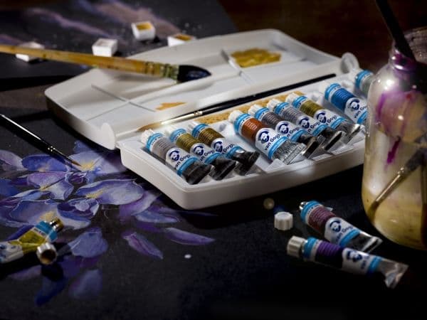 Van Gogh akvarell plastetui spesialfarger sett | 12