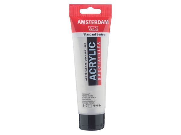Amsterdam Standard Series akrylrör - Pärlvit 817