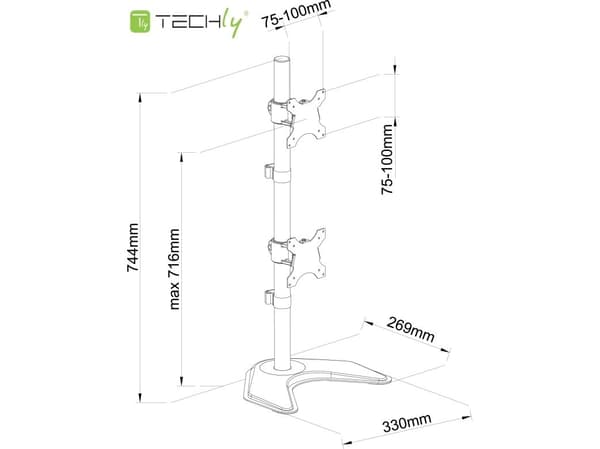 TECHLY 027552 Arm