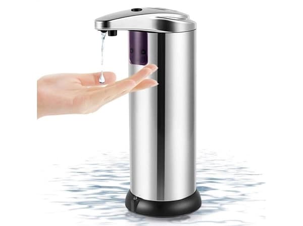 Platinet såpedispenser PLATINET HYGIENISK SENSOR SÅPEDISPENSER RUSTFRITT STÅL [45681]