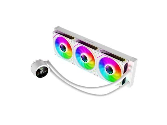 Gamemax | CPU Liquid cooler | ICEBURG 360 DIGITAL | White