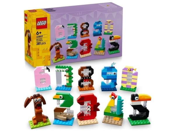 LEGO Iconic 40807 Synttärinumerot