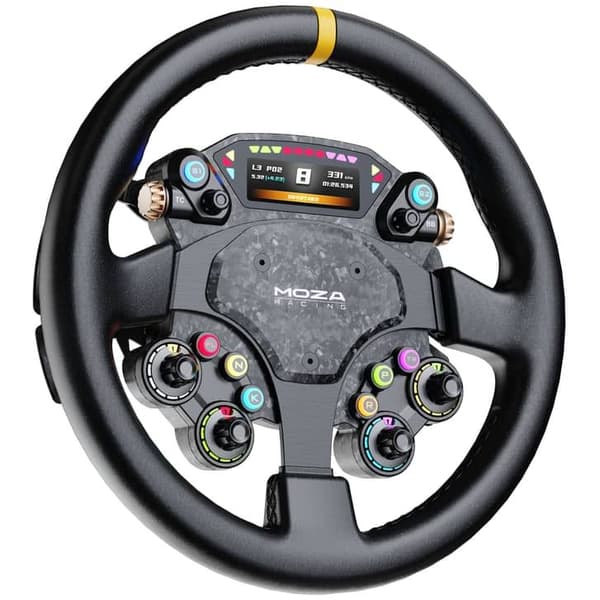 Moza Racing CS Pro - Hjul - 8 knappar - kabelansluten - för PC