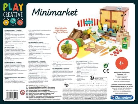 Clementoni Play Creative - Minimarket