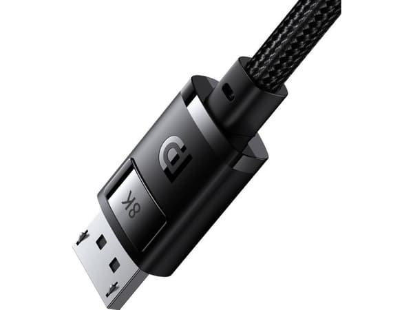 Baseus High Definition DP 8K til DP 8K-kabel 2 m (svart)