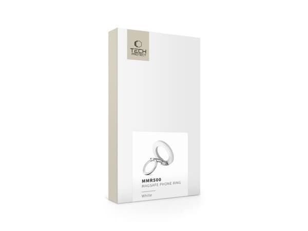TECH-PROTECT MMR500 magnetisk Magsafe-telefonring hvit