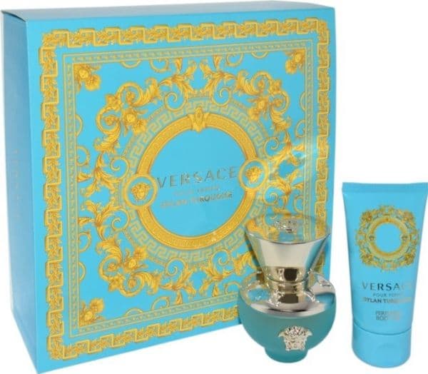 VERSACE SET (DYLAN TURQUOISE EDT/S 30ML + PERFUMED BODY GEL 50ML)