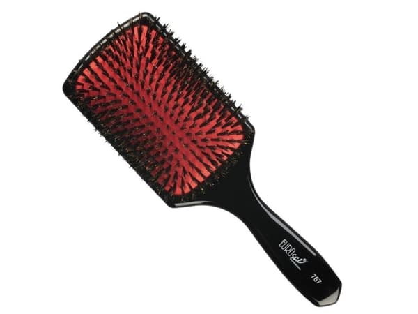 Eurostil Rubber Blower Rectangular Brush Large Bristle 1 Unit