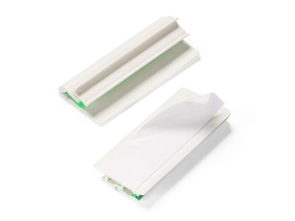 Pappersklämma Durable VARIOCLIP® vit - (5 st.)